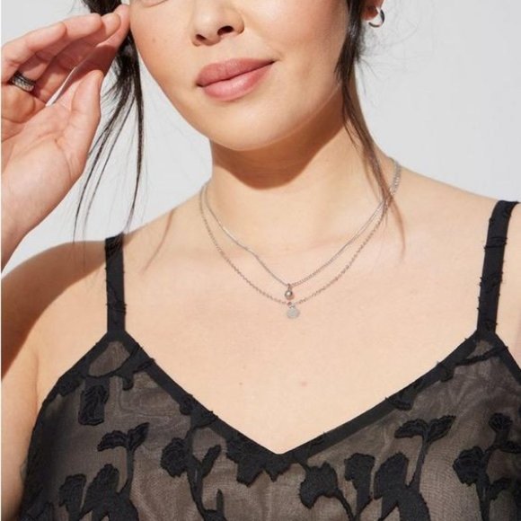 Women’s Torrid 2 Nude Black Lace Sophie Clip Chiffon Swing Cami 2X 2XL XXL - Picture 12 of 13